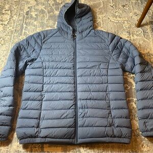 Men's Blue Puffer Jacket JOTT EU XL